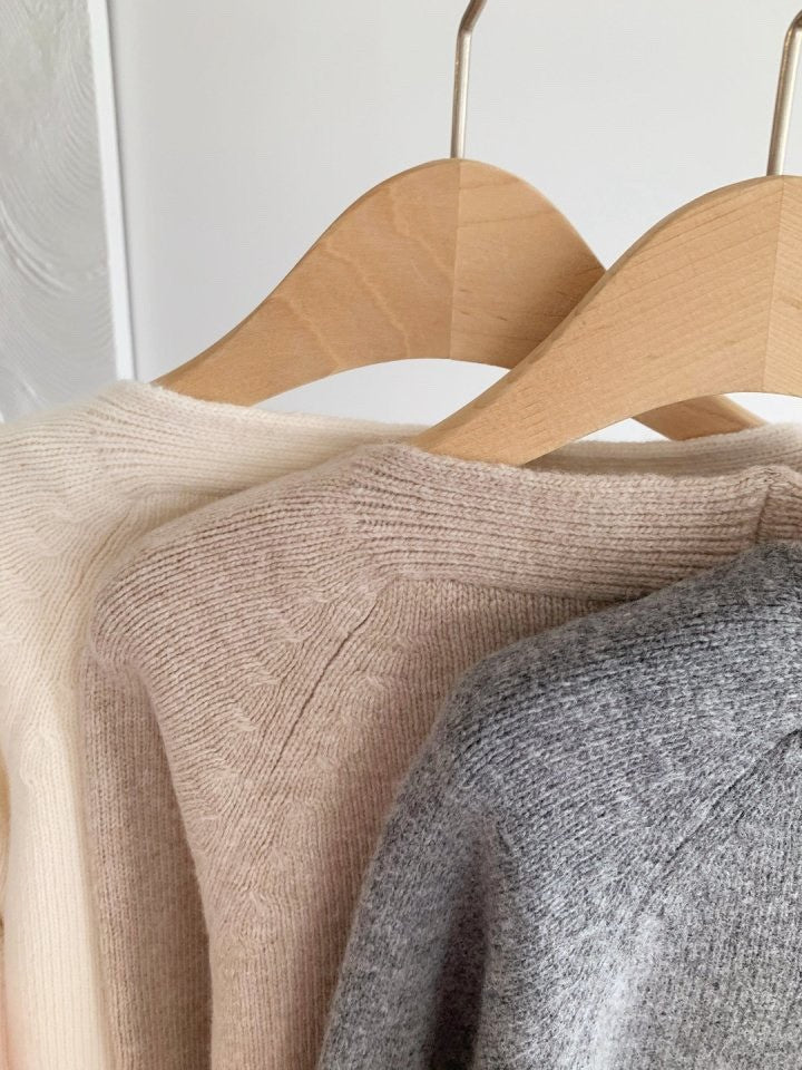 Wool Balloon Knit