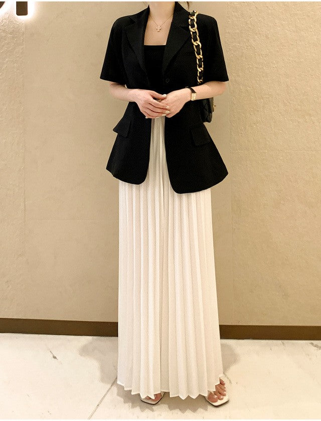 Pleats Pantskirts