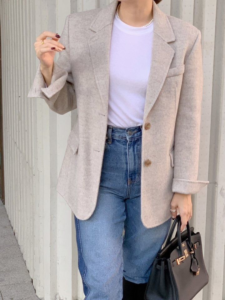 Basic hand made coat