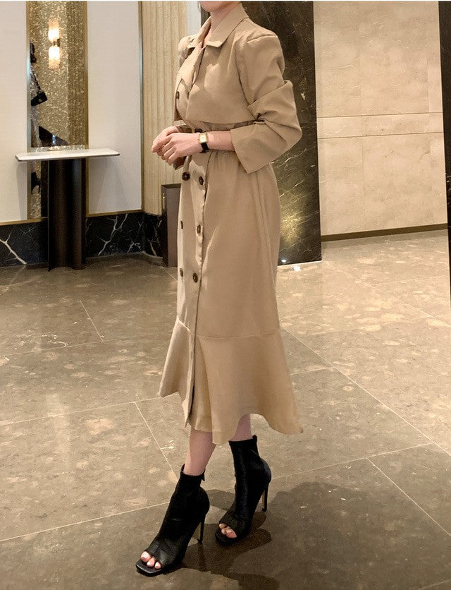 Trench coat st dress
