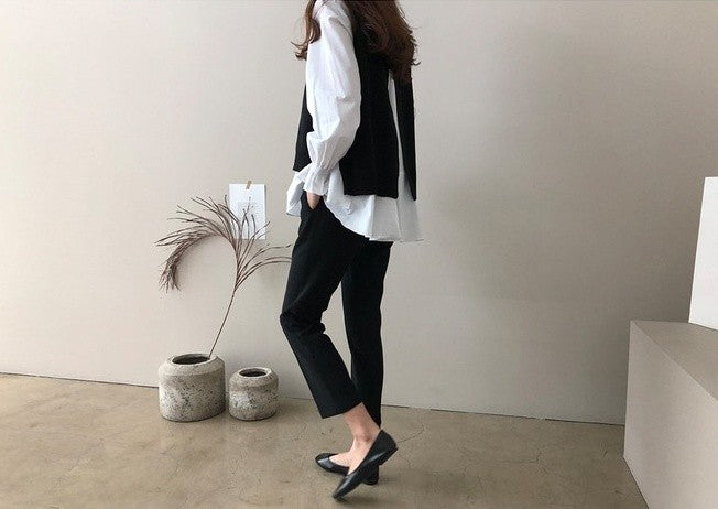 Layered shirts knit
