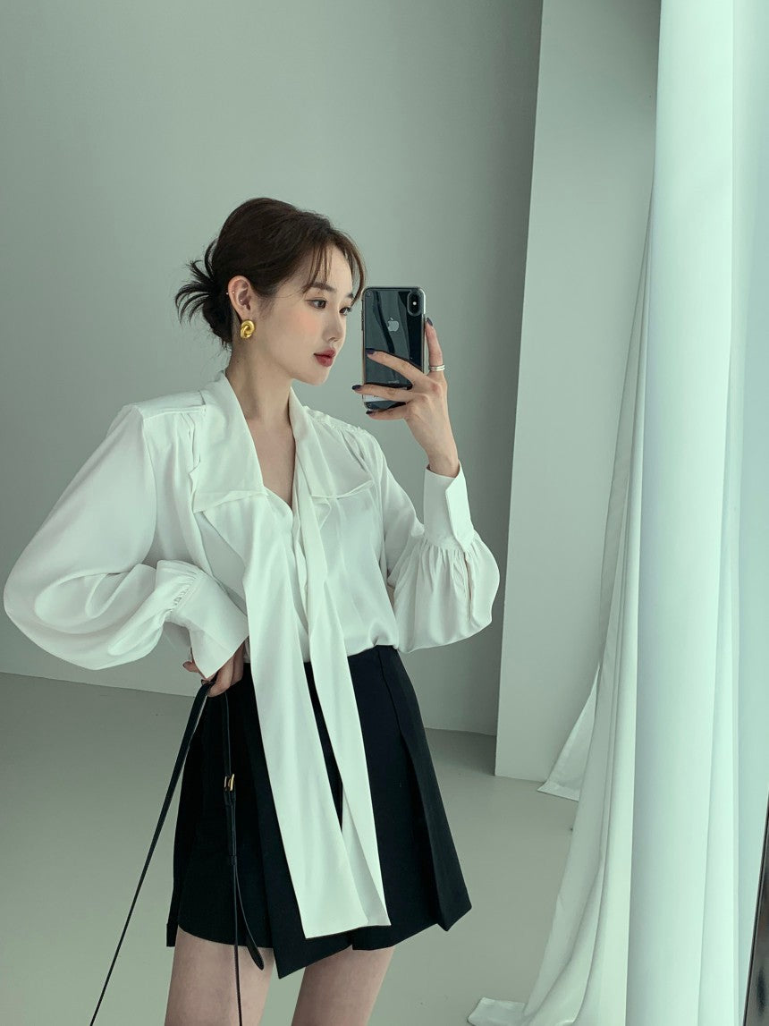 Tie blouses