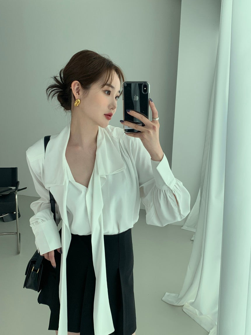 Tie blouses