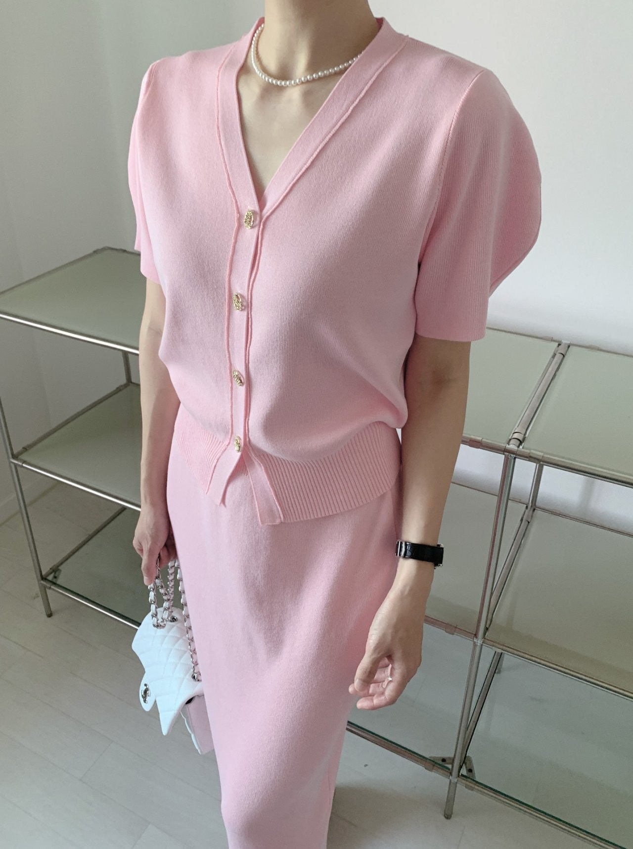 kint top&skirt set