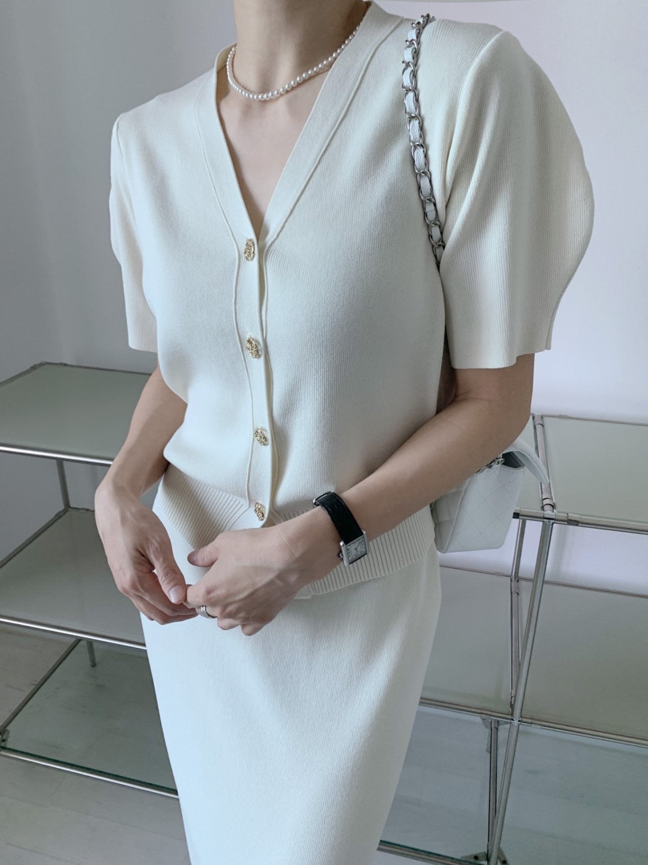 kint top&skirt set