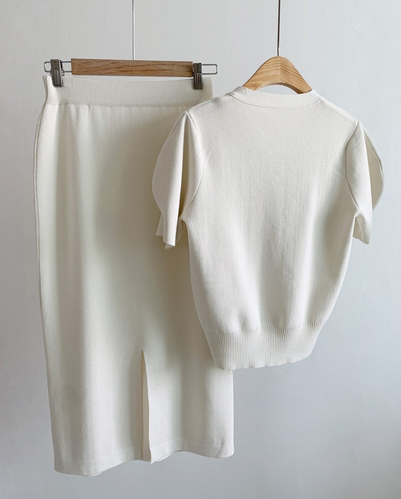 kint top&skirt set