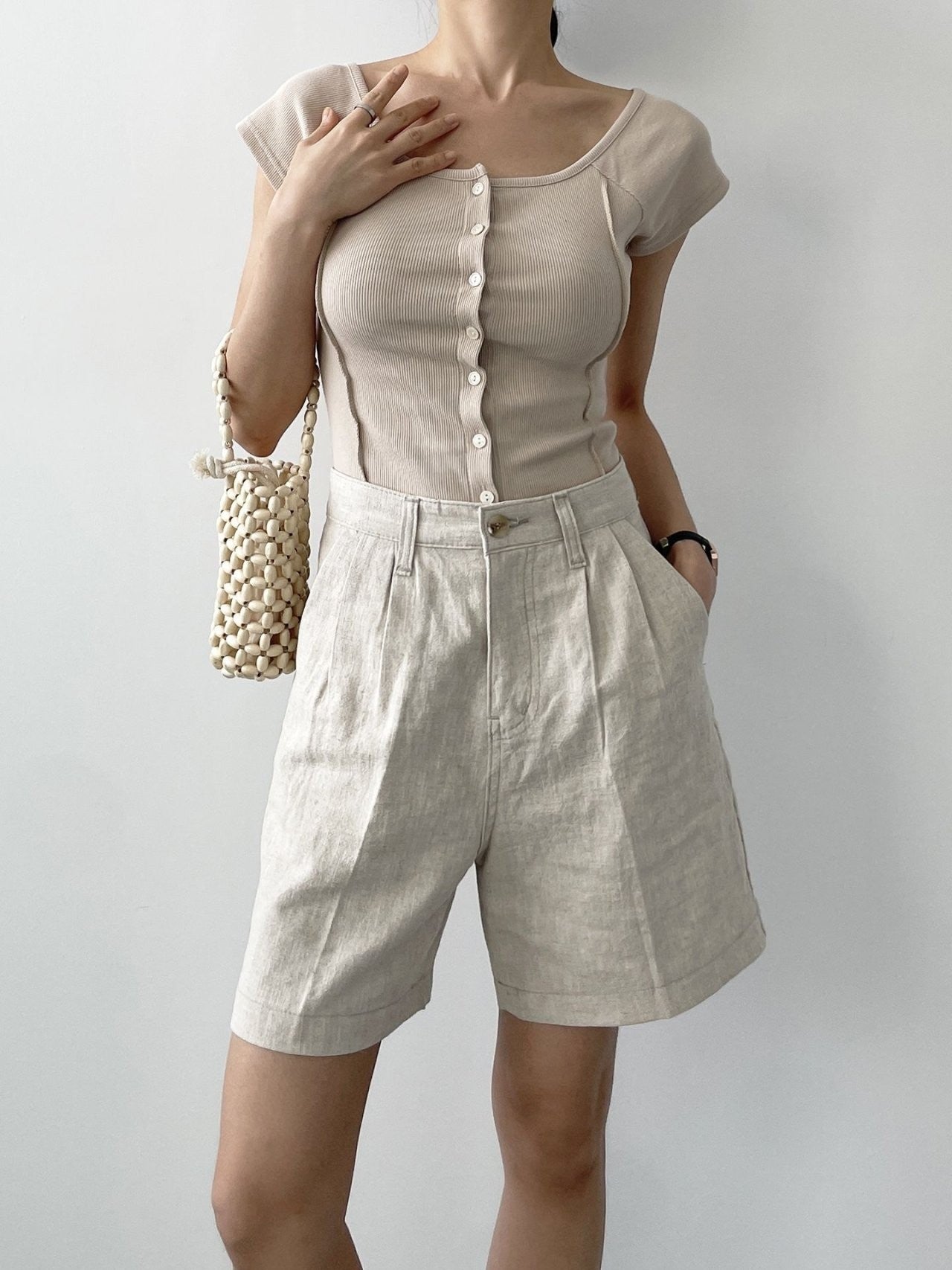 Linen Shorts