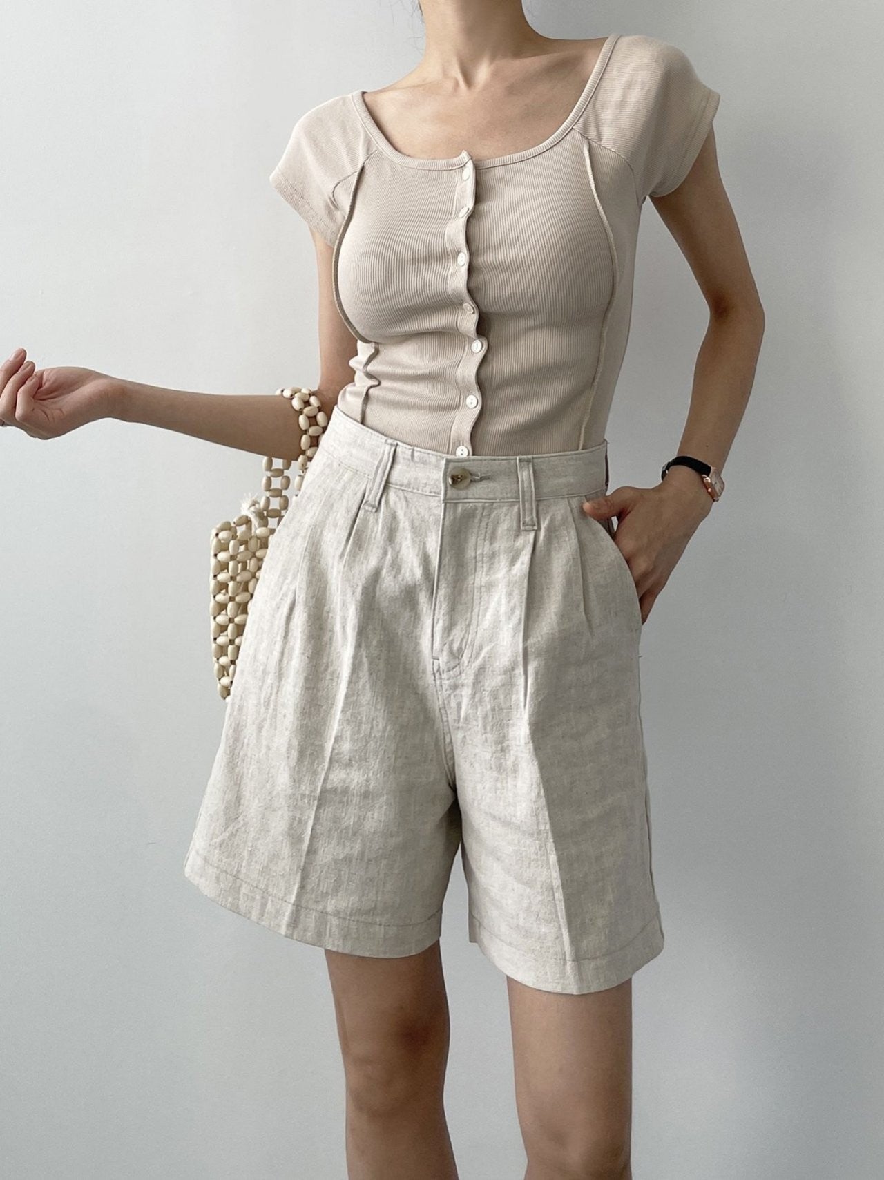 Linen Shorts