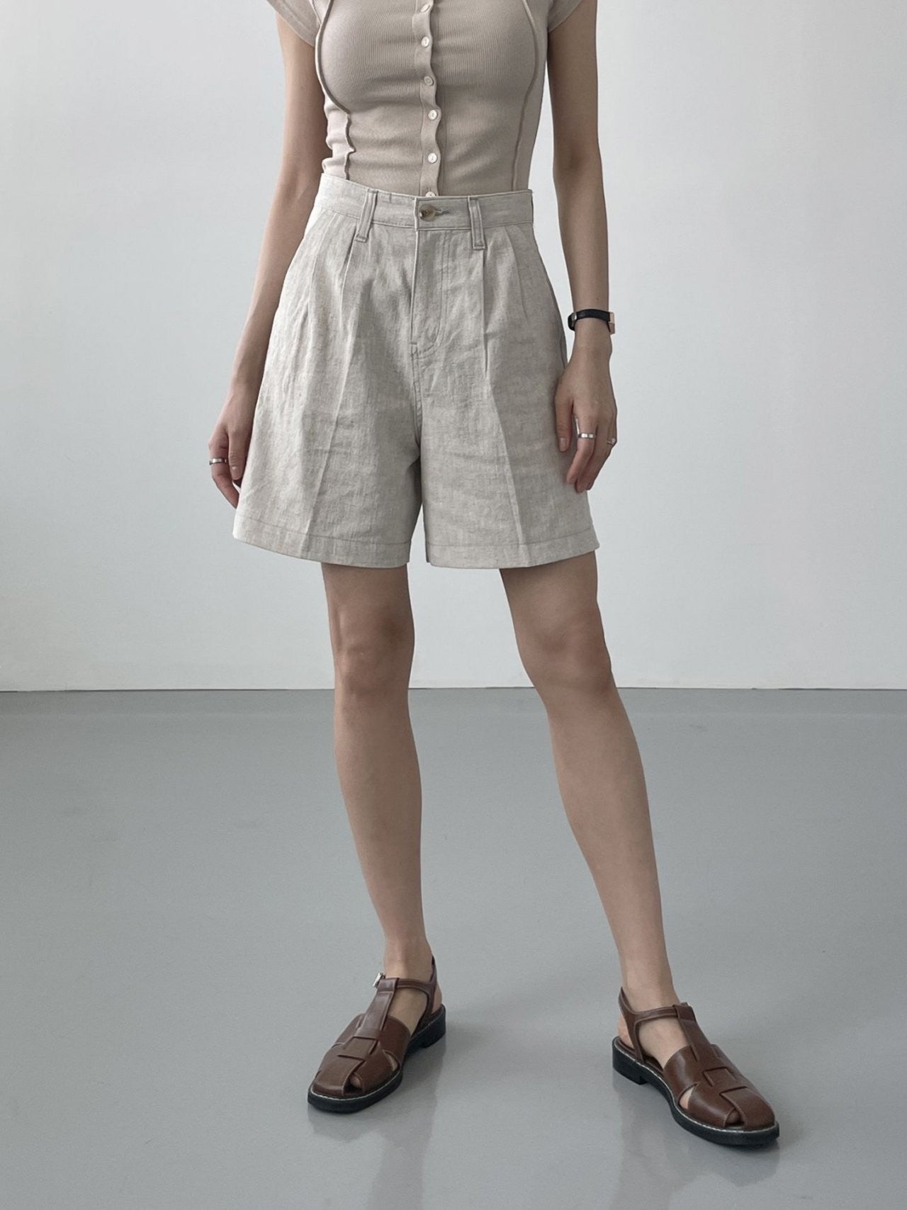 Linen Shorts