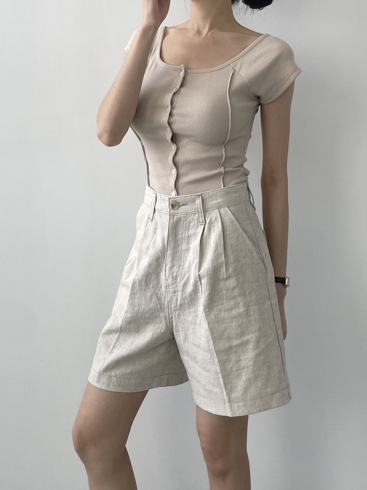 Linen Shorts