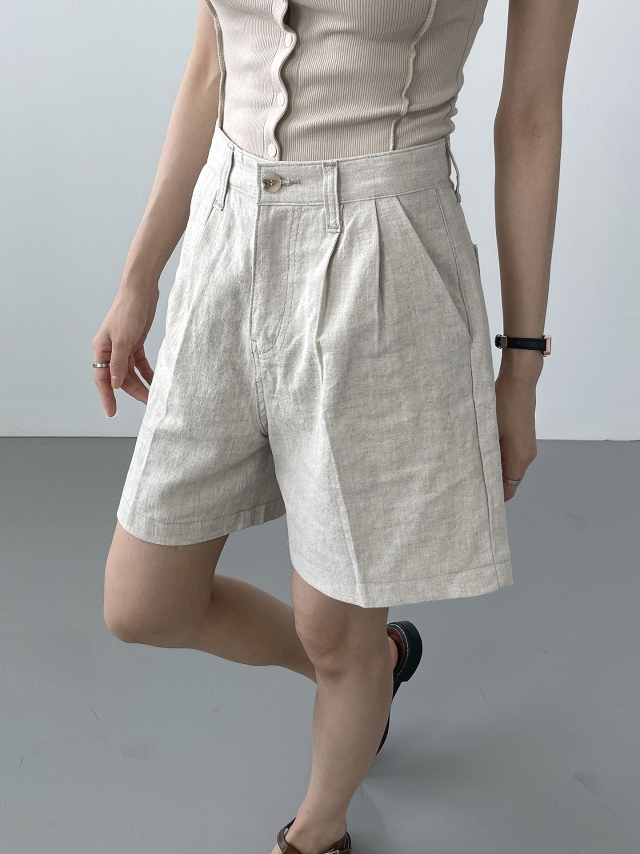 Linen Shorts