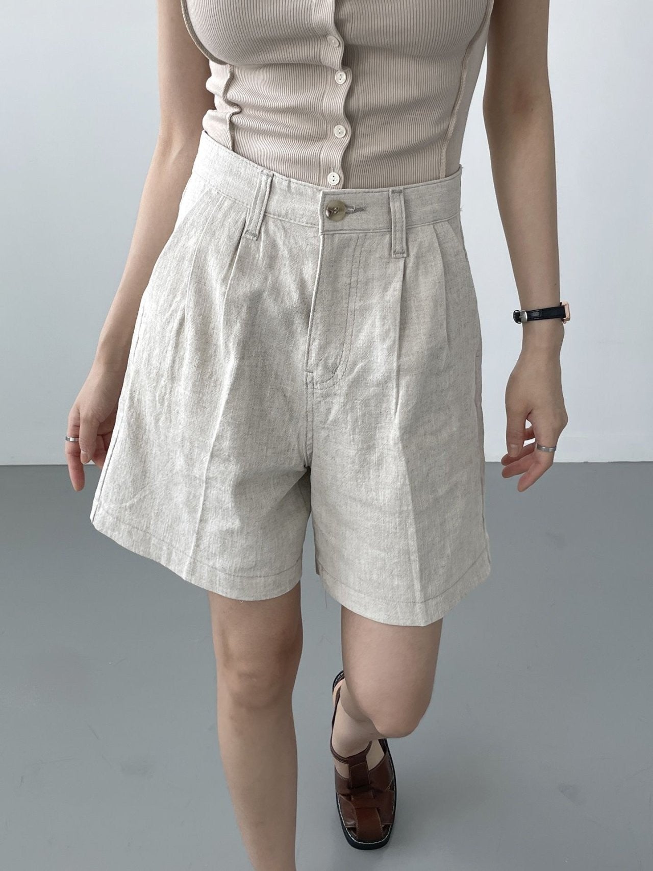Linen Shorts