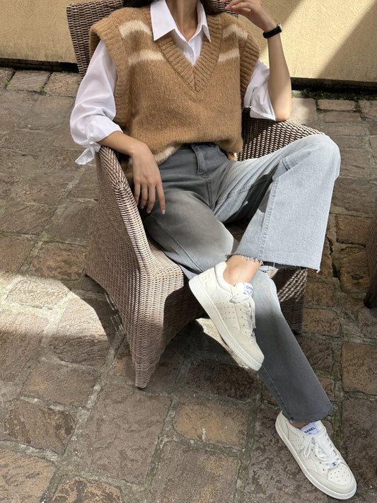 Wide Denim pants