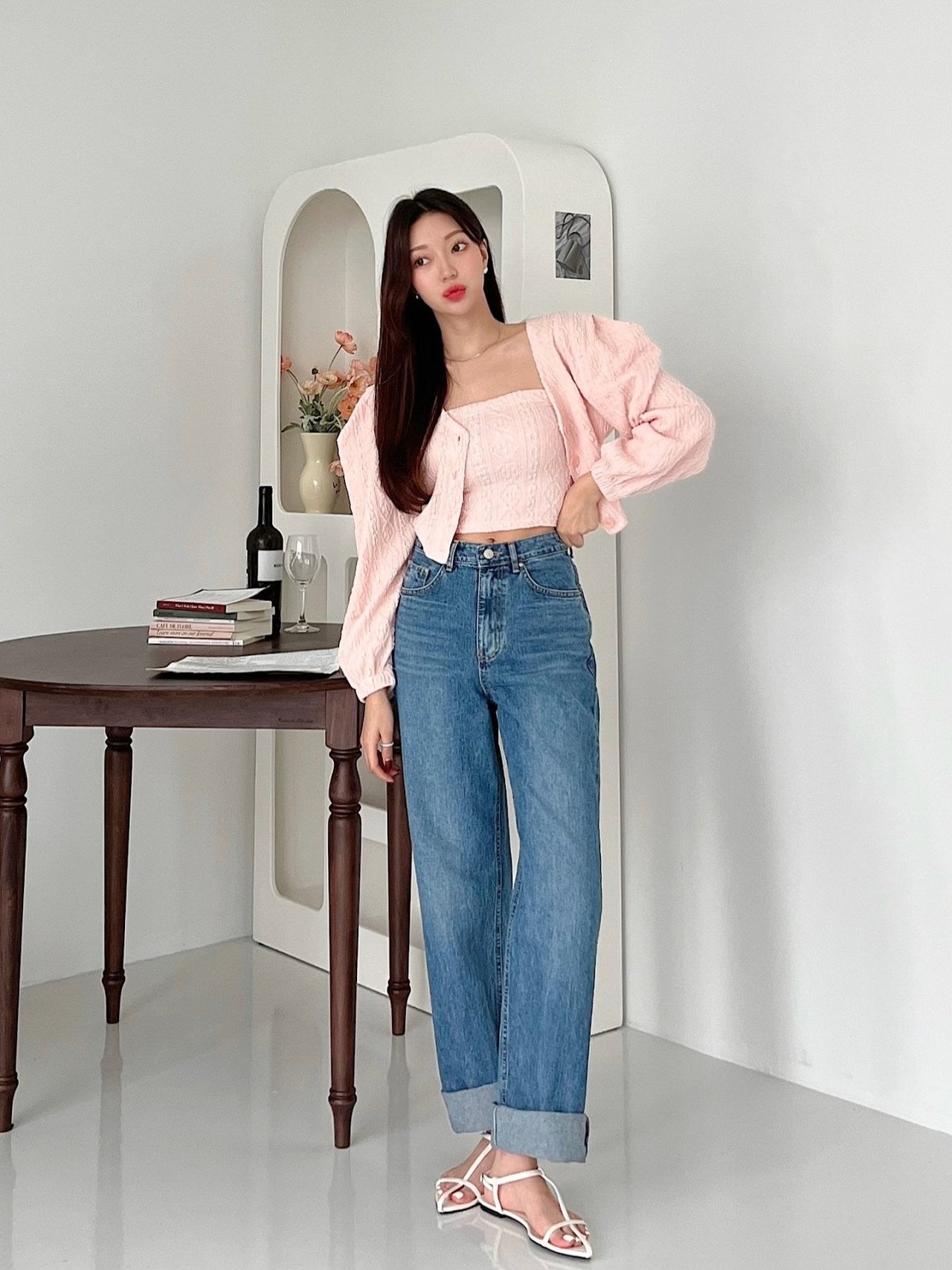 wide denim