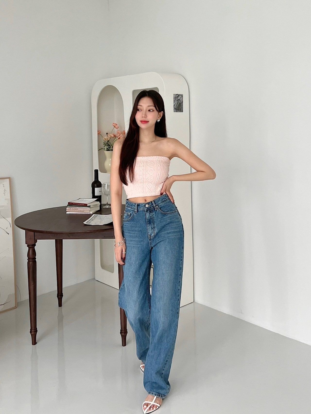 wide denim