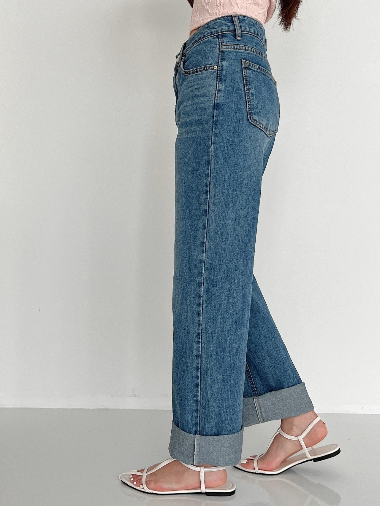 wide denim