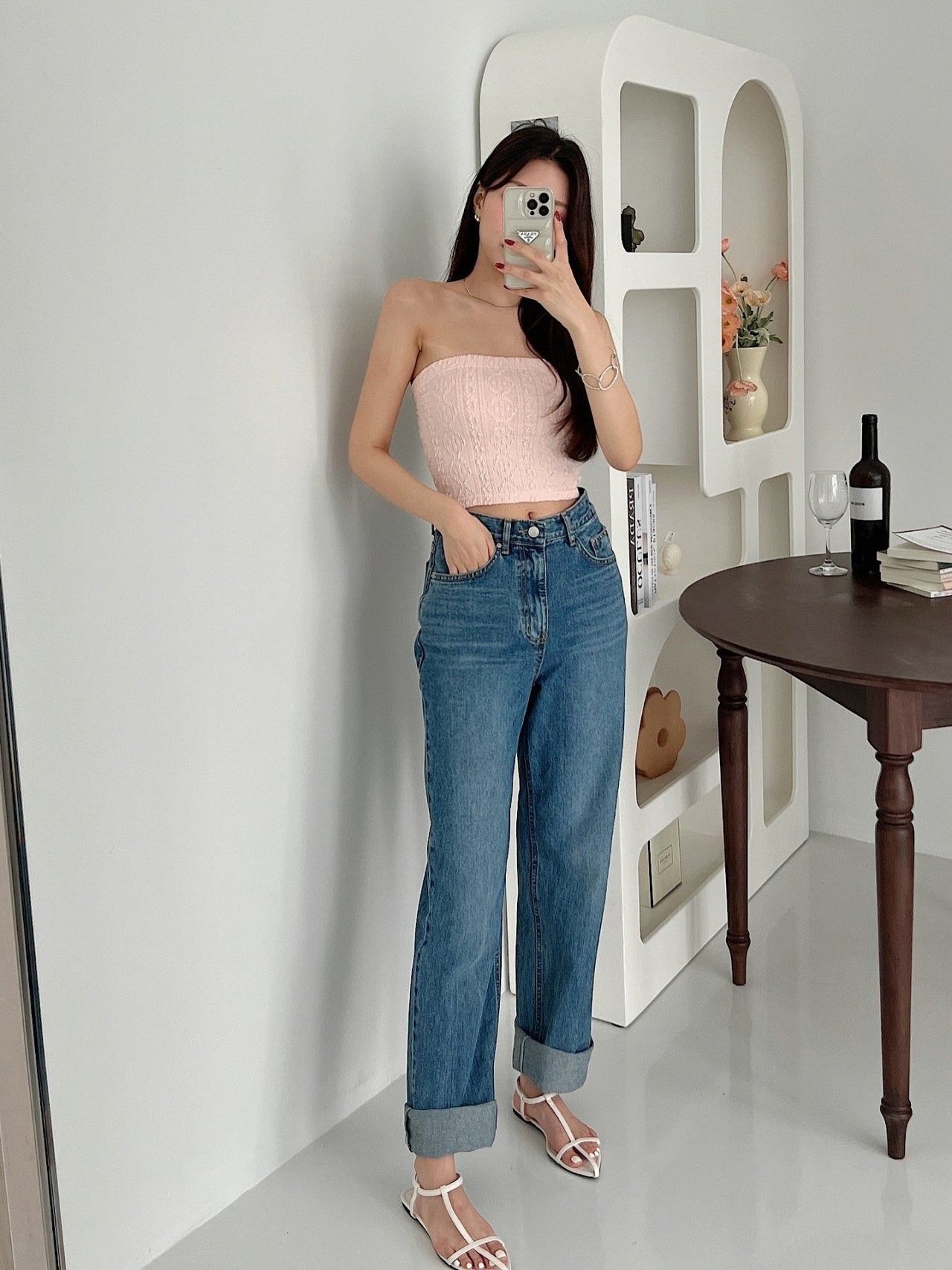 wide denim