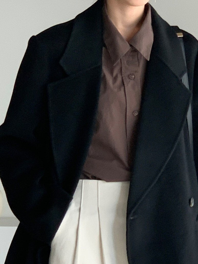 Wool coat