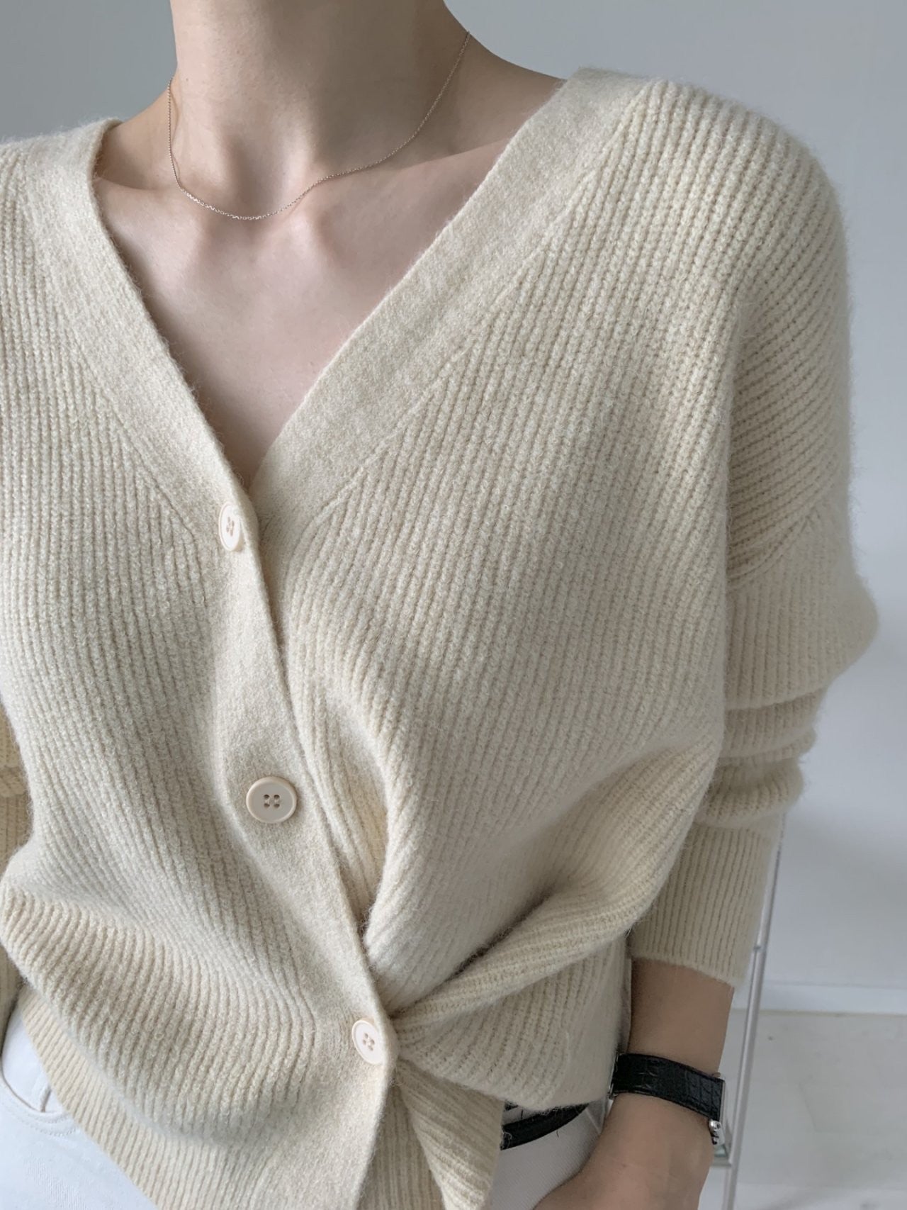 Basic Kint Cardigan