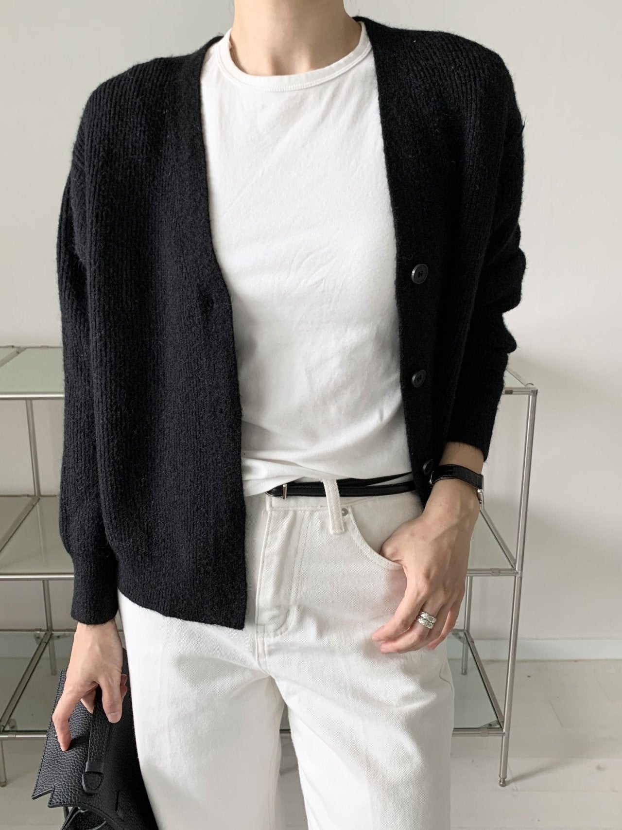 Basic Kint Cardigan