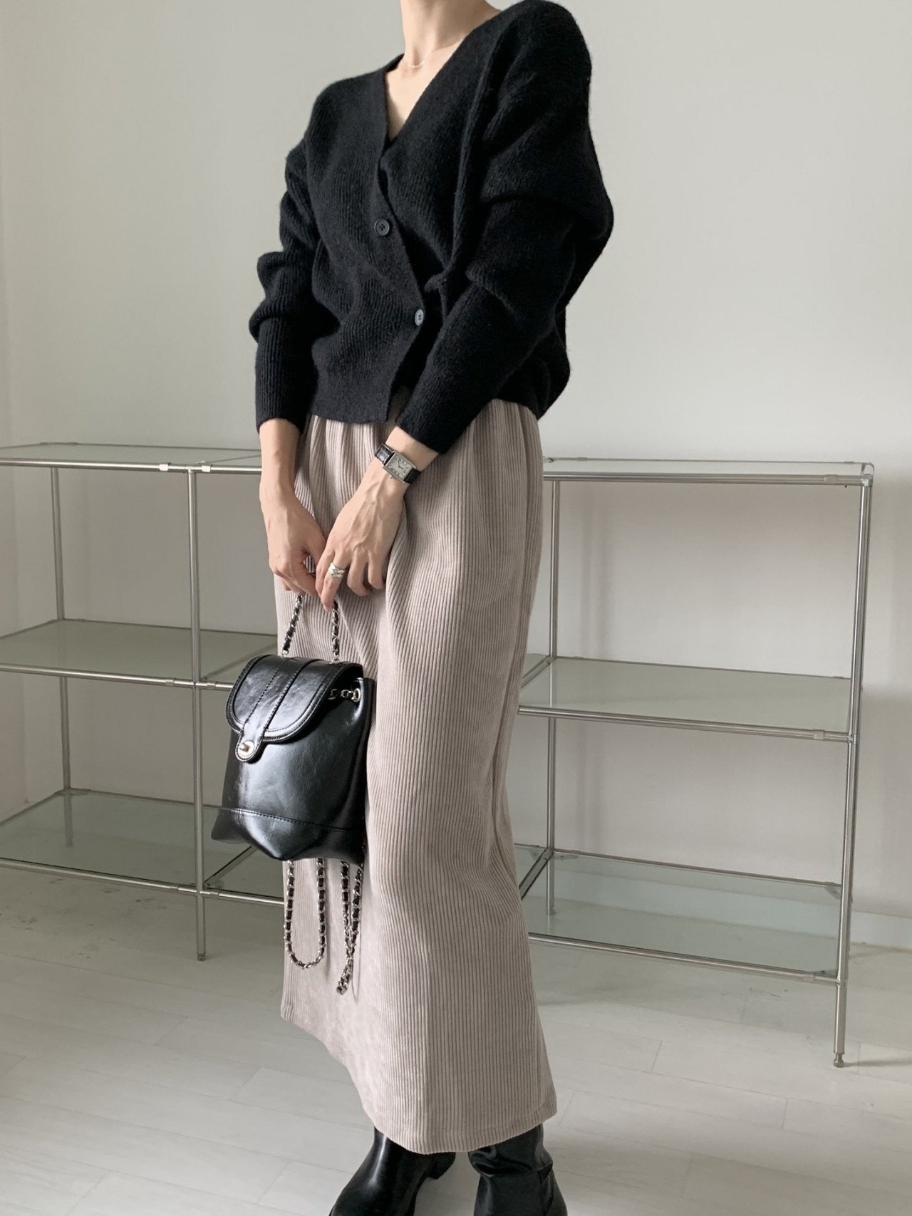 Basic Kint Cardigan