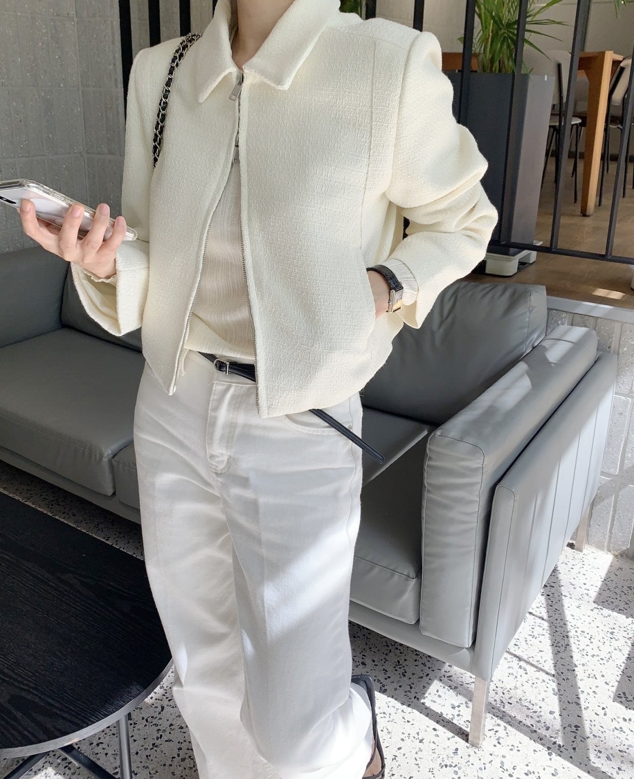 Zip-up jacket