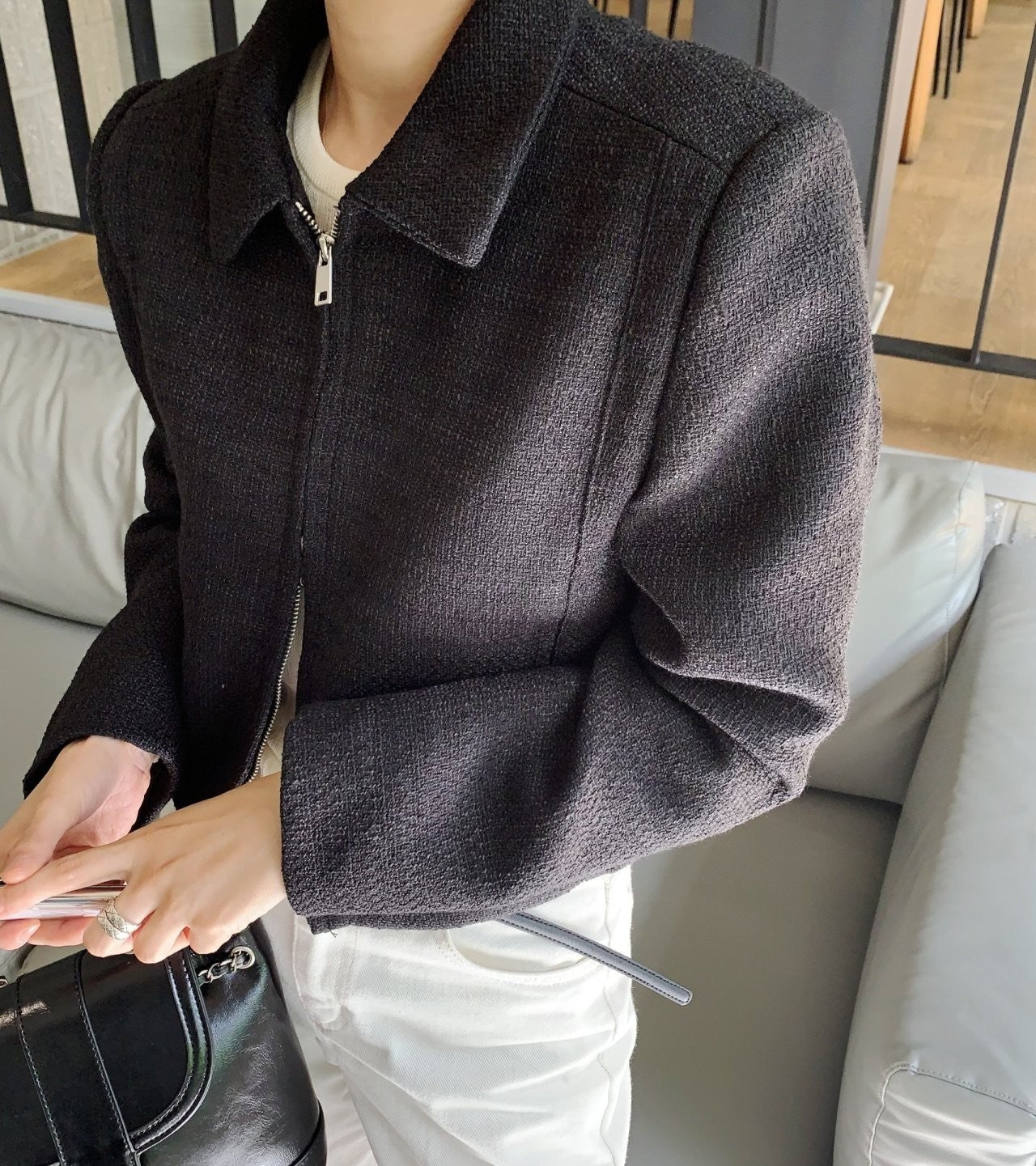 Zip-up jacket