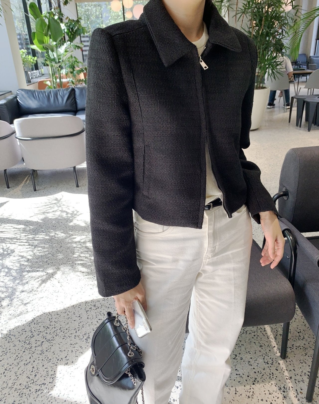 Zip-up jacket