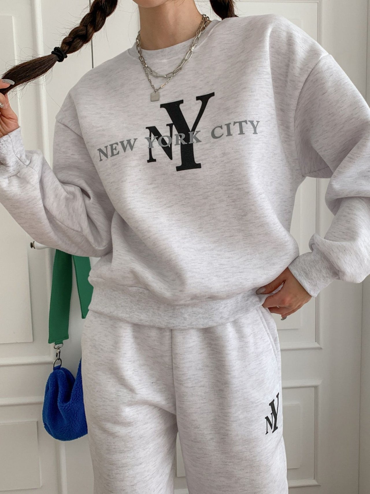 NY Top n pants Set