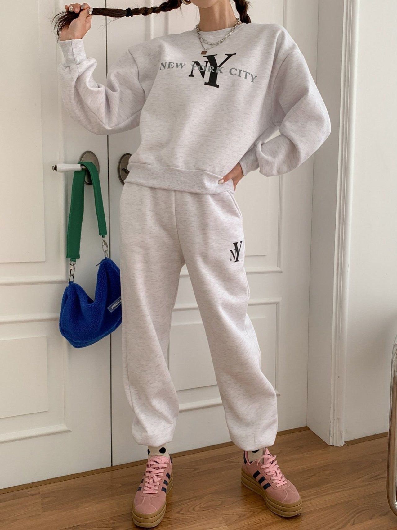 NY Top n pants Set