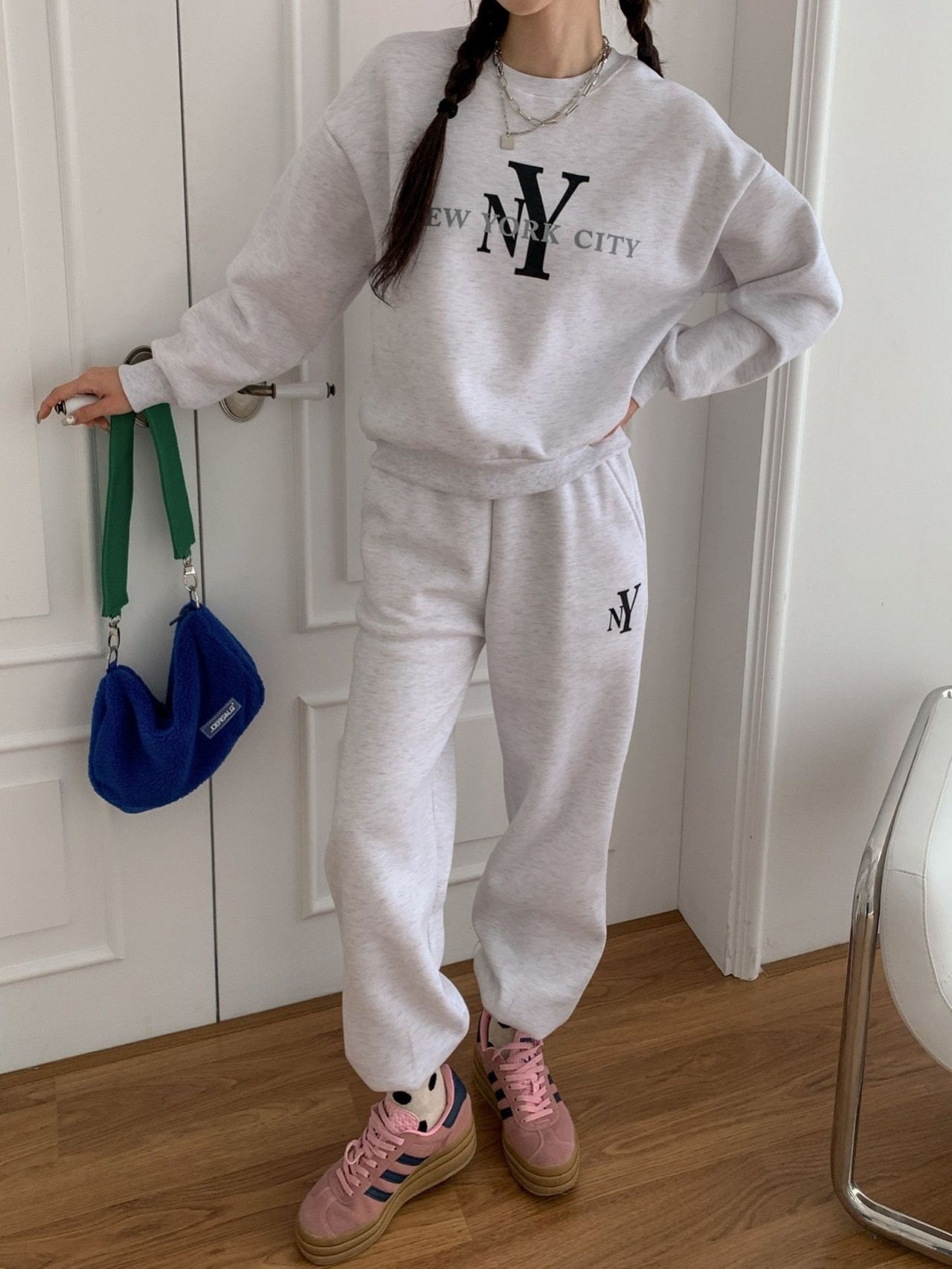 NY Top n pants Set