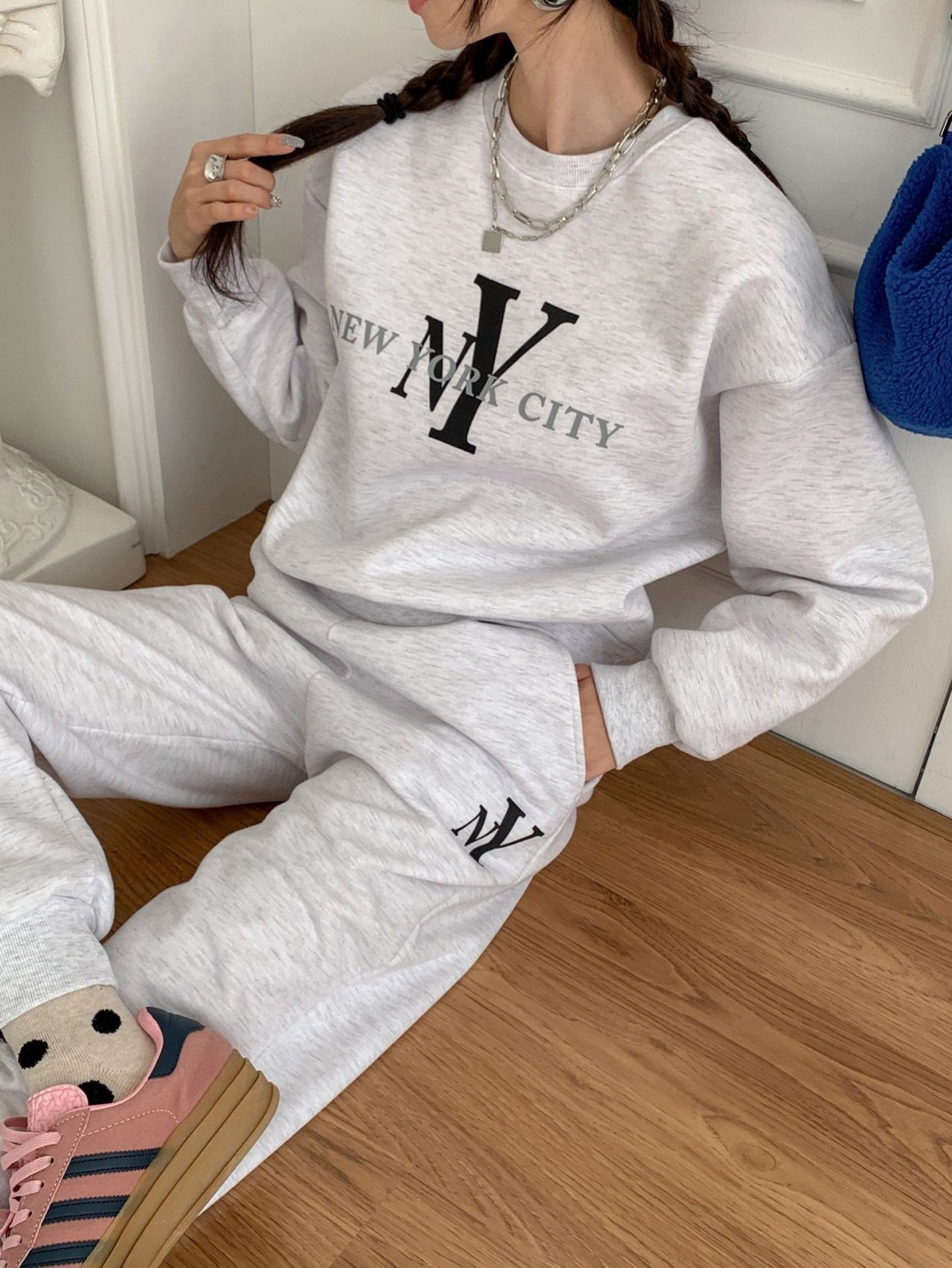 NY Top n pants Set