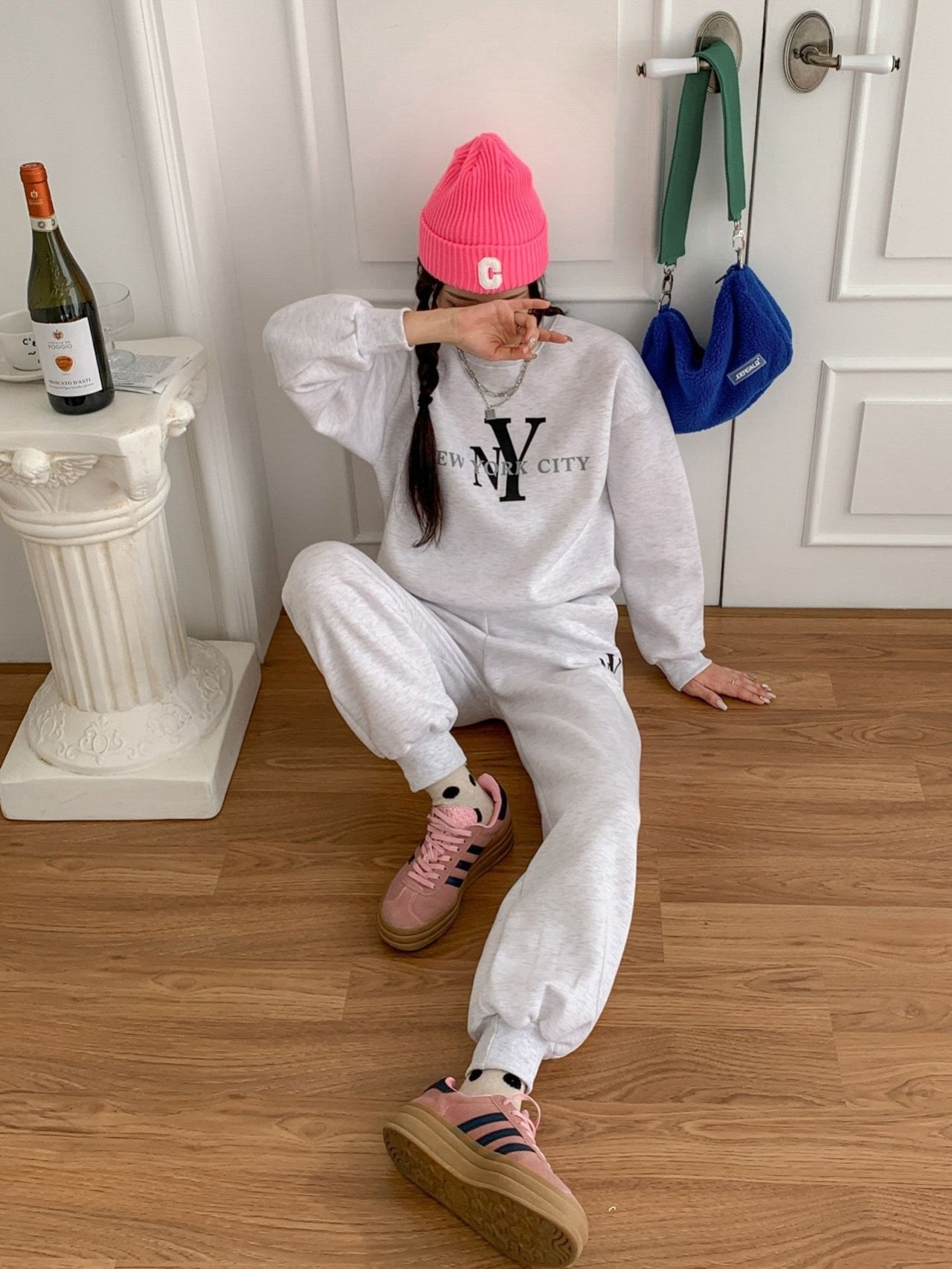NY Top n pants Set