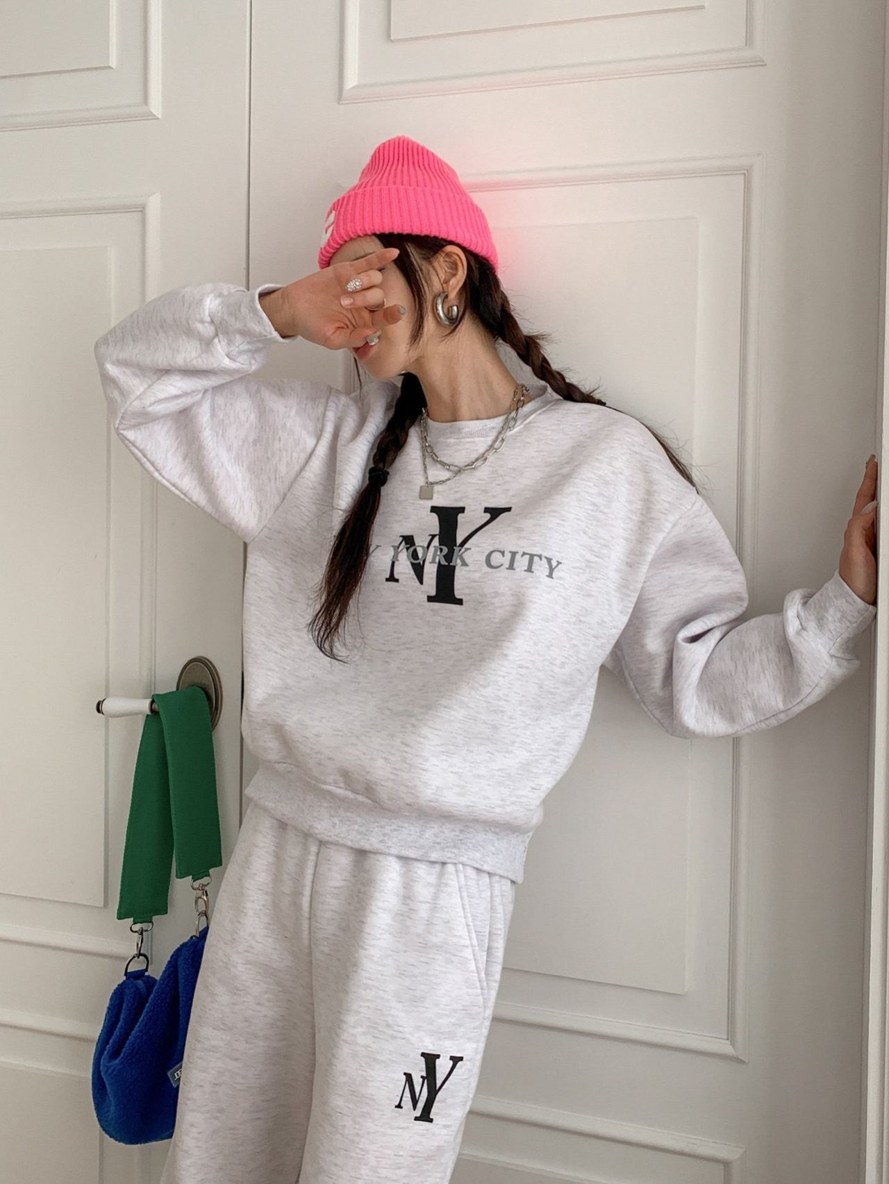 NY Top n pants Set