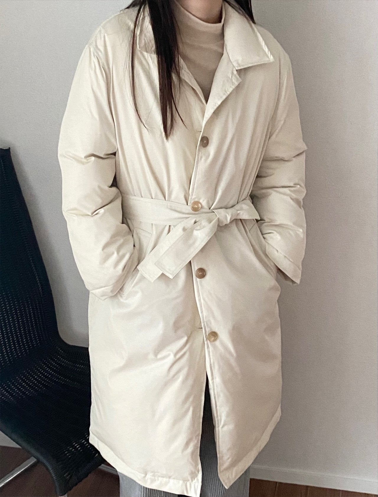 duck padded long outer