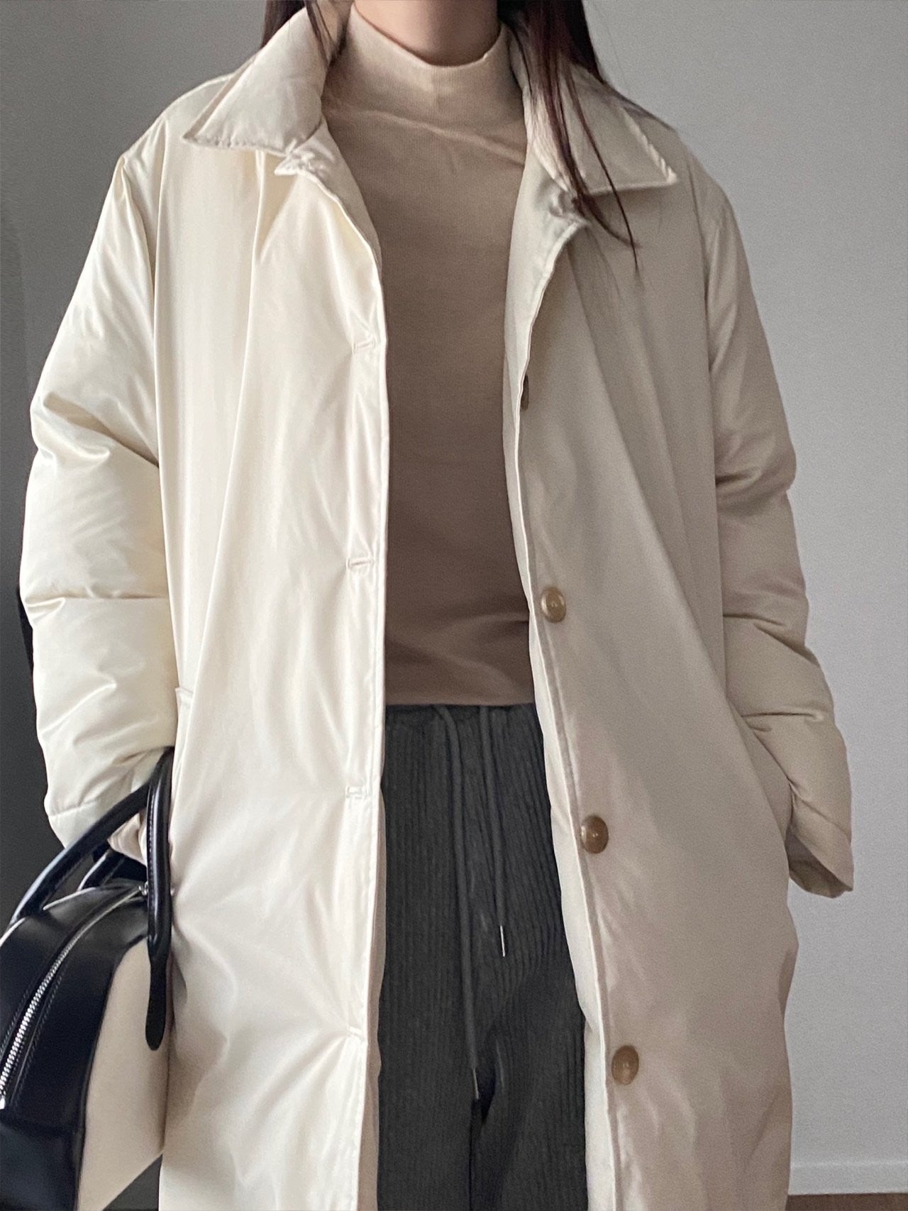 duck padded long outer