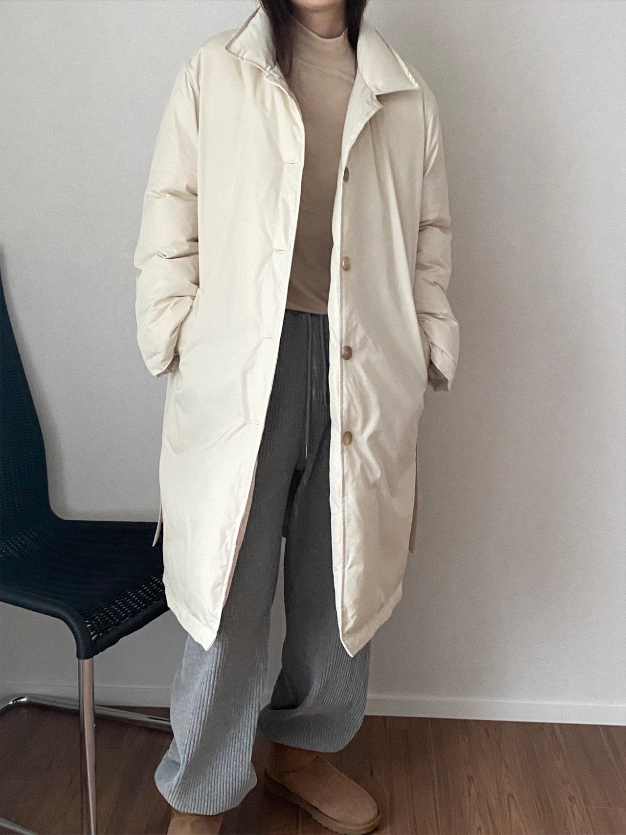 duck padded long outer