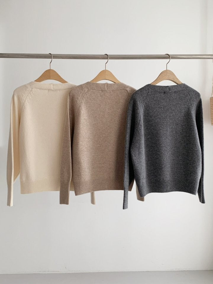 Wool Balloon Knit