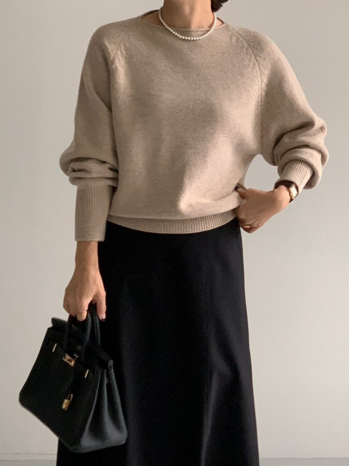 Wool Balloon Knit