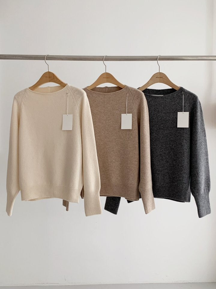 Wool Balloon Knit