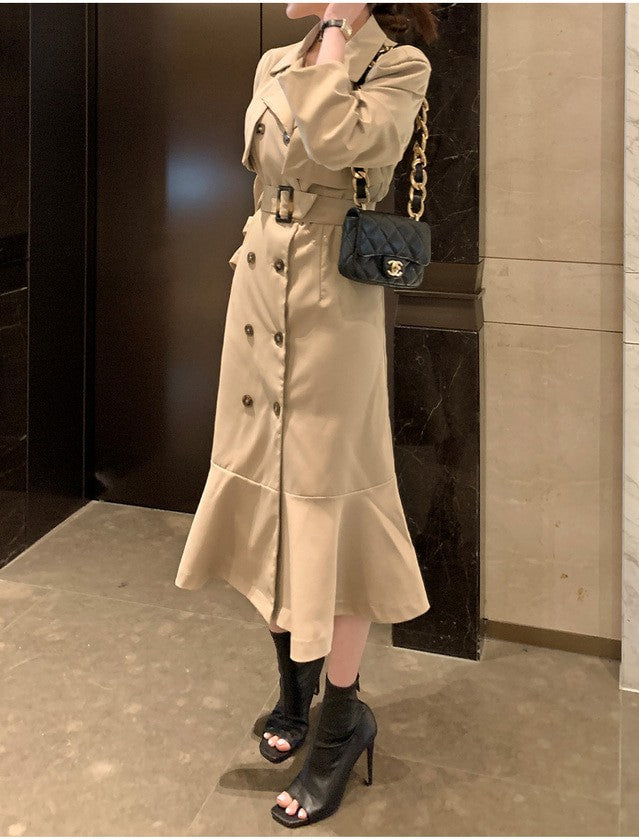 Trench coat st dress