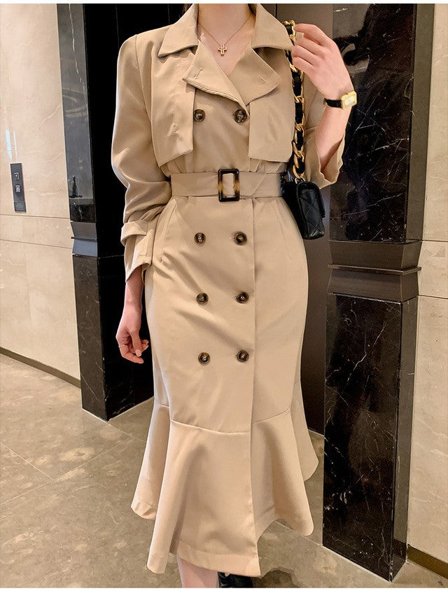 Trench coat st dress
