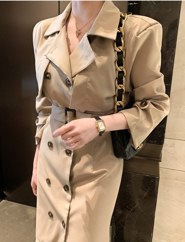 Trench coat st dress