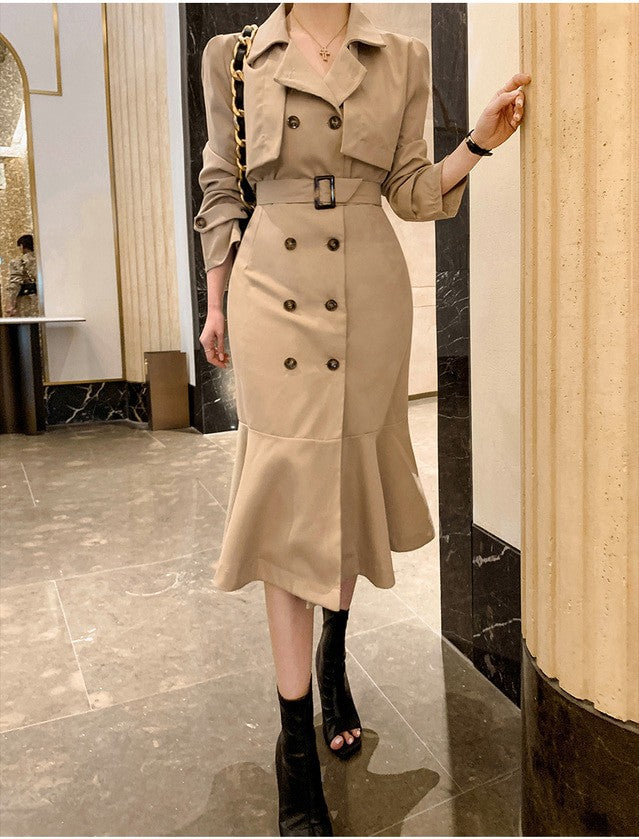 Trench coat st dress