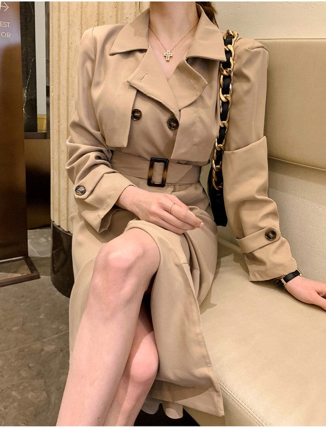 Trench coat st dress