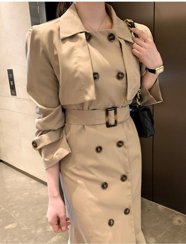 Trench coat st dress