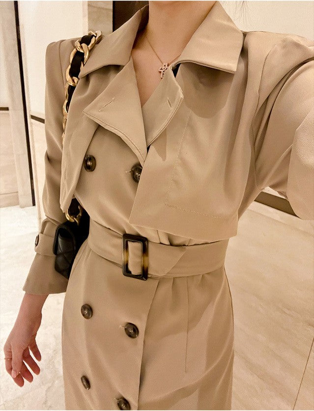 Trench coat st dress