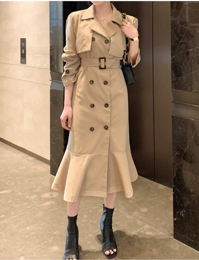 Trench coat st dress