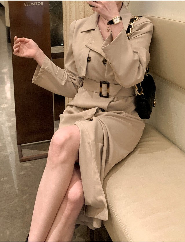 Trench coat st dress