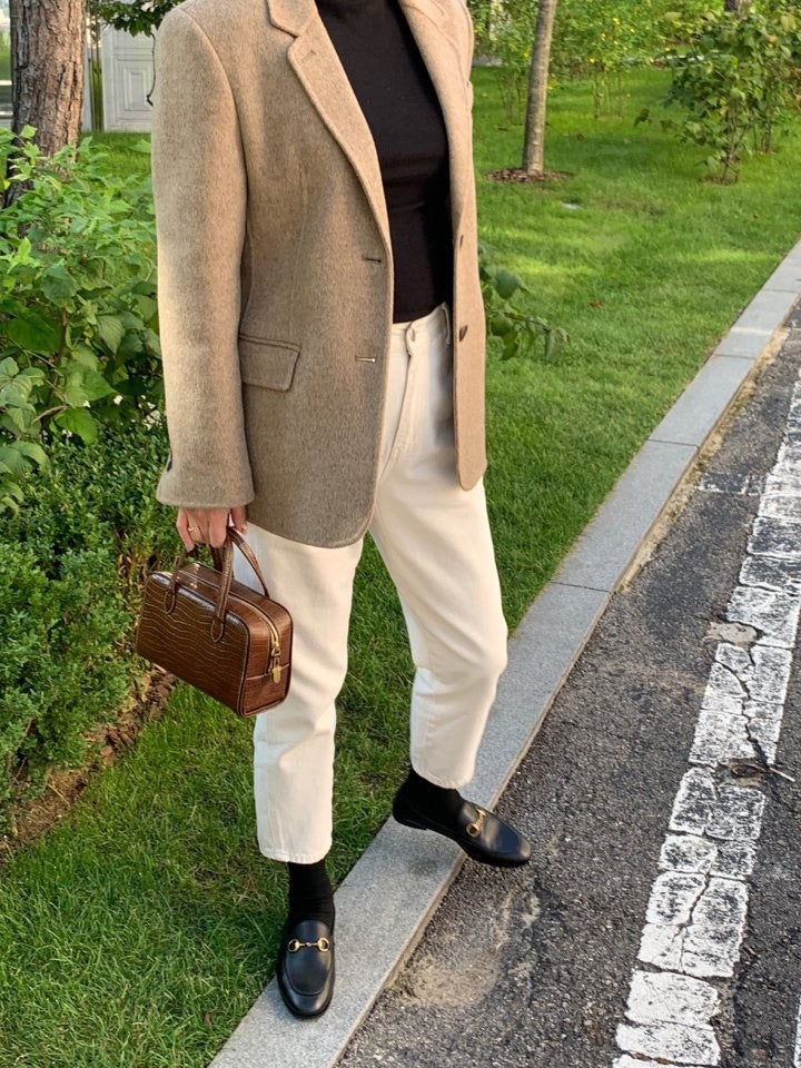 Basic hand made coat